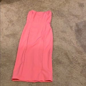 Pink Tube Dress Size Small